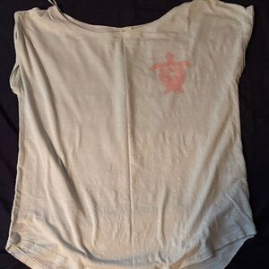 Light Blue Turtle Shirt